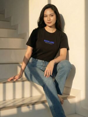 Nagaland Coordinates – Unisex Black T-Shirt