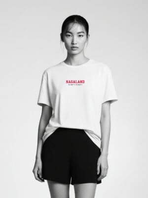 Nagaland Coordinates – Unisex White T-Shirt