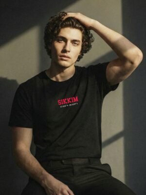 Sikkim Coordinates – Unisex Black T-Shirt