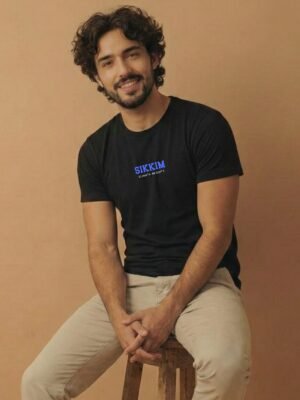 Sikkim Coordinates – Unisex Black T-Shirt