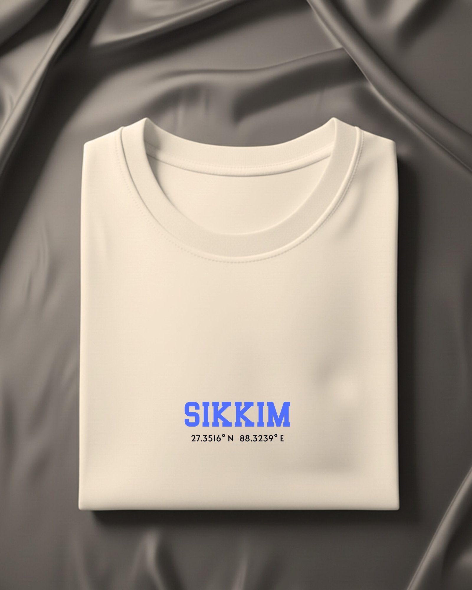 Sikkim Coordinates – Unisex White T-Shirt - Image 5