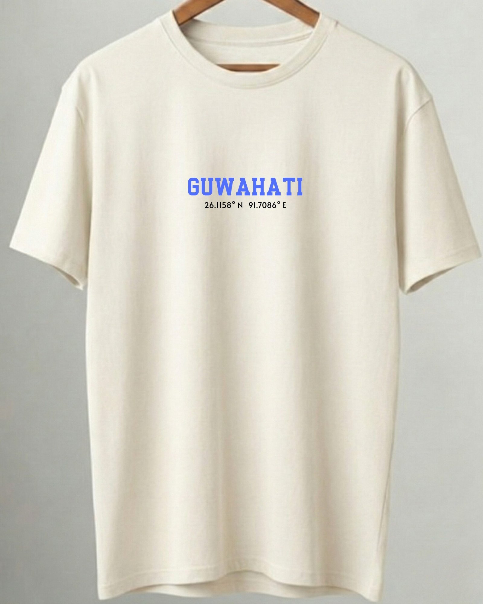 Guwahati Location – Regular White T-Shirt - Image 4
