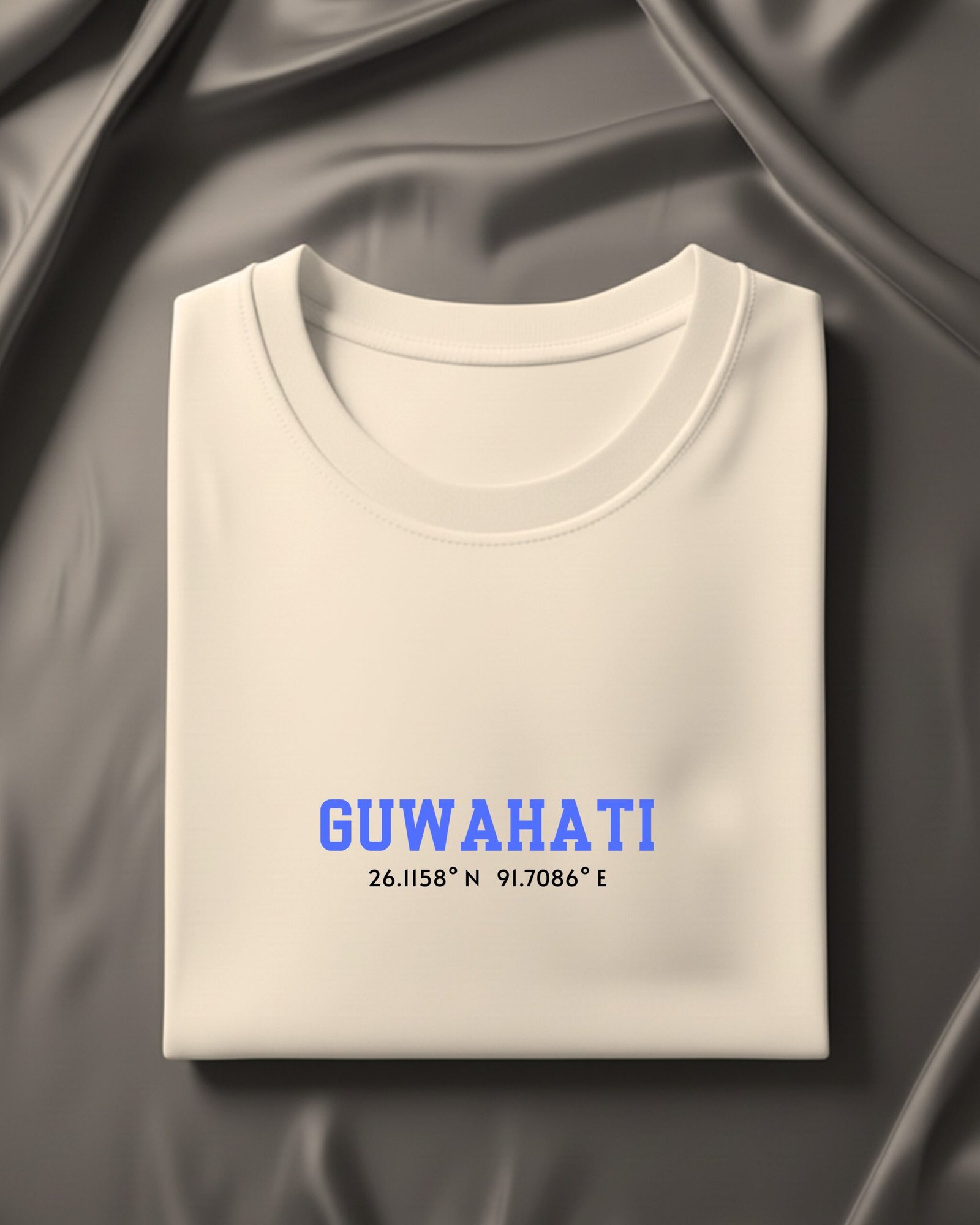 Guwahati Location – Regular White T-Shirt - Image 5