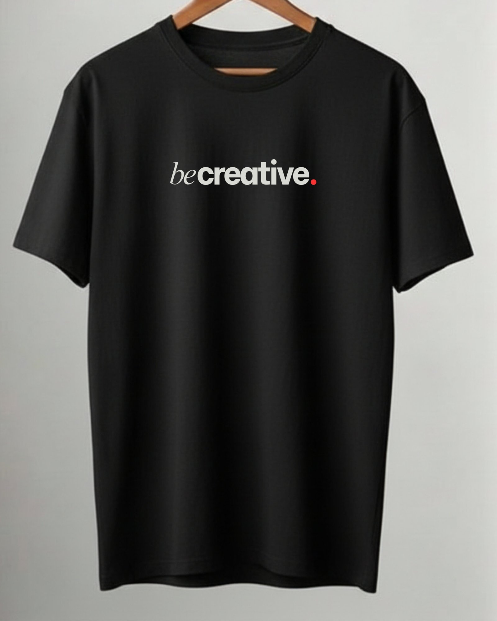 becreative – Black Minimal Designer Tee - Image 4