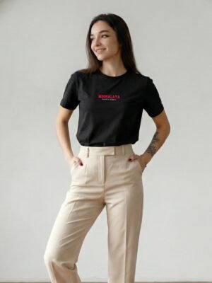 Meghalaya Coordinates – Unisex Black T-Shirt